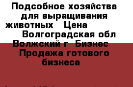 Подсобное хозяйства для выращивания животных › Цена ­ 10 000 000 - Волгоградская обл., Волжский г. Бизнес » Продажа готового бизнеса   